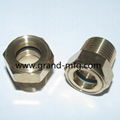 BRASS OIL SIGHT GLASS