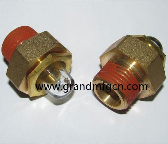 BRASS OIL SIGHT GLASS