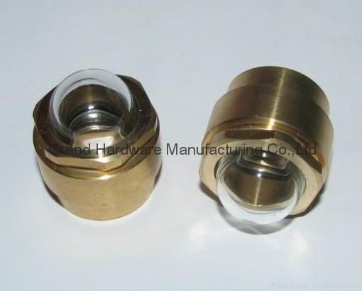 BRASS OIL SIGHT GLASS