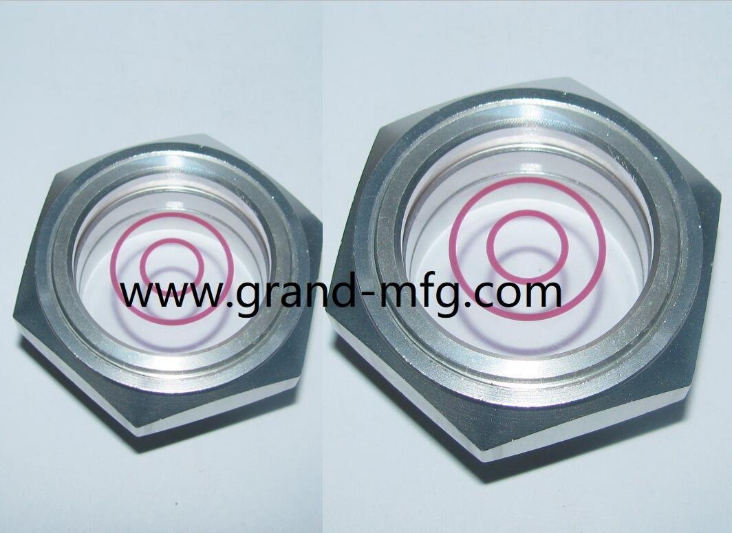 裝載機散熱器油箱GrandMfg®鋁油液位視鏡 2