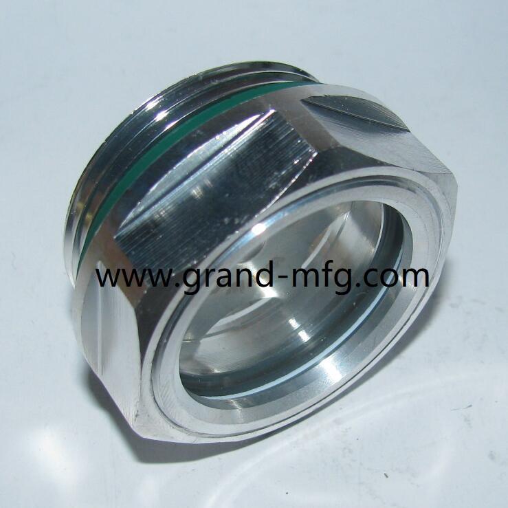 ALUMINUM OIL SIGHT GLASS