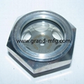 ALUMINUM OIL SIGHT GLASS