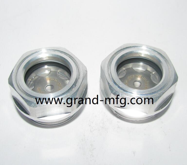 G THREAD ALUMINUM OIL SIGHT GLASS