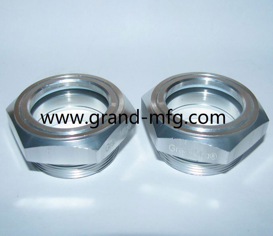 羅茨真空泵GrandMfg®鋁油液位視鏡G1-1/4英吋 4