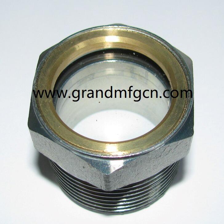 Carbon Steel Oil sight glass NPT 1" for  ITT ANSI standards Centrifugal pumps