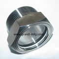 STAINLESS STEEL HEX SIGHT GLASS