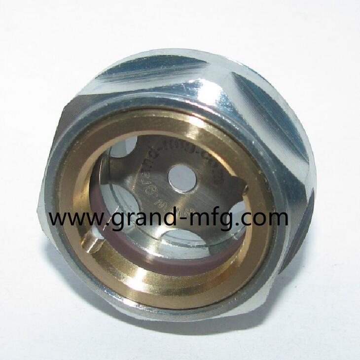 PLATED STEEL NPT OIL SIGHT GLASS