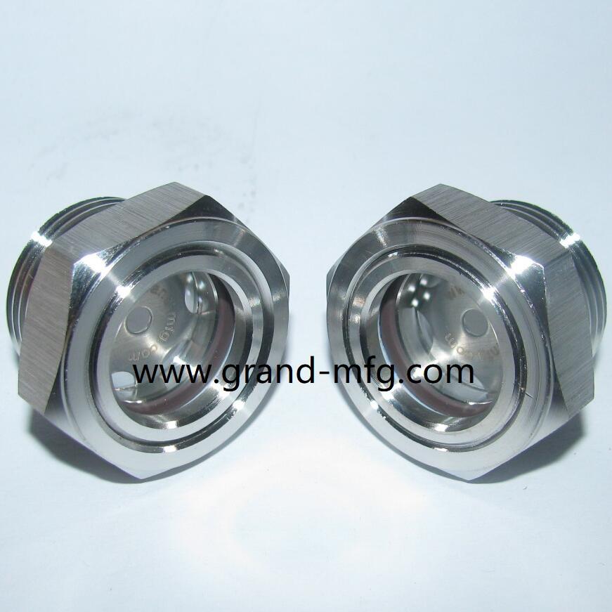 STAINLESS STEEL NPT OIL SIGHT GLASS