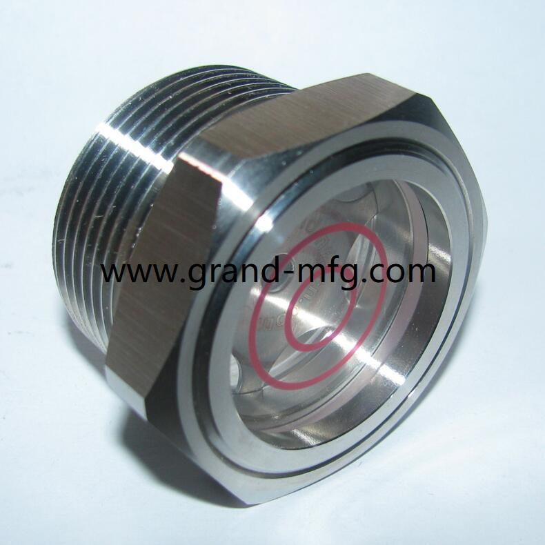 STAINLESS STEEL SS304 NPT OIL SIGHT GLASS