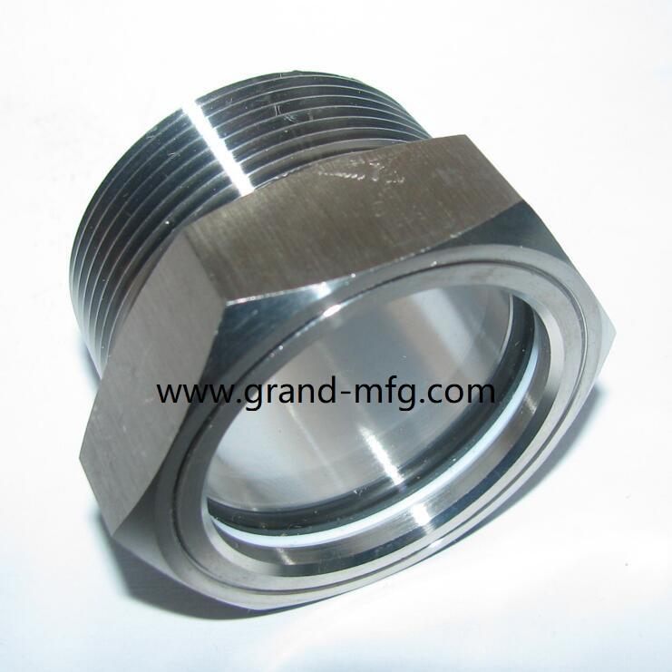 STAINLESS STEEL SS304 NPT OIL SIGHT GLASS