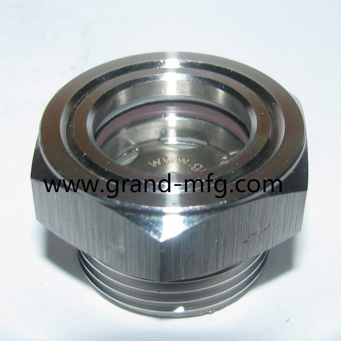 STAINLESS STEEL SS304 NPT OIL SIGHT GLASS