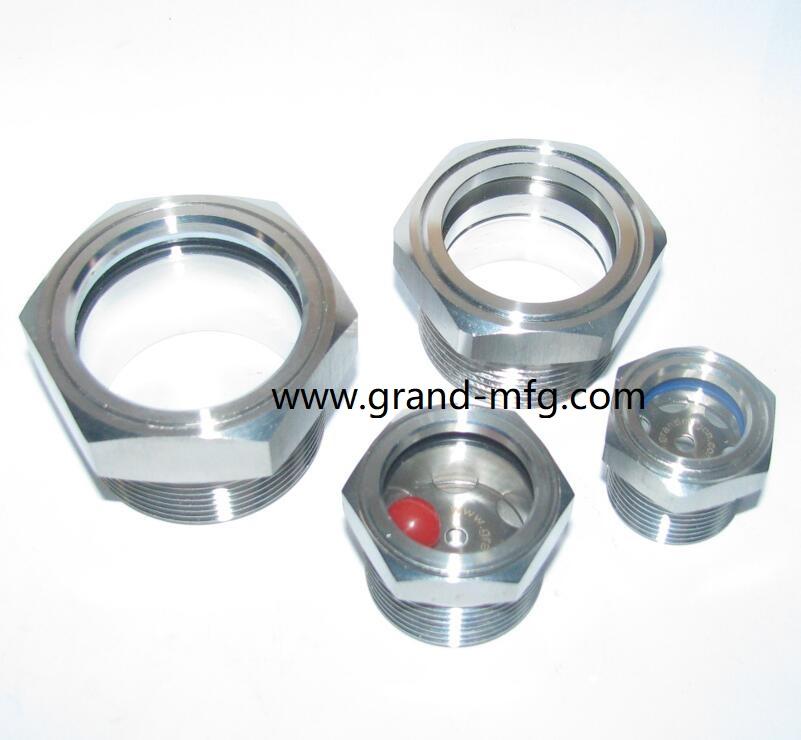 STAINLESS STEEL SS304 NPT OIL SIGHT GLASS