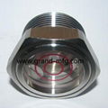 STAINLESS STEEL SS304 NPT OIL SIGHT GLASS