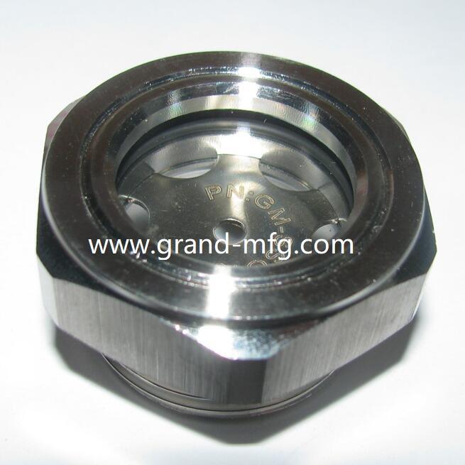 STAINLESS STEEL SS304 NPT OIL SIGHT GLASS