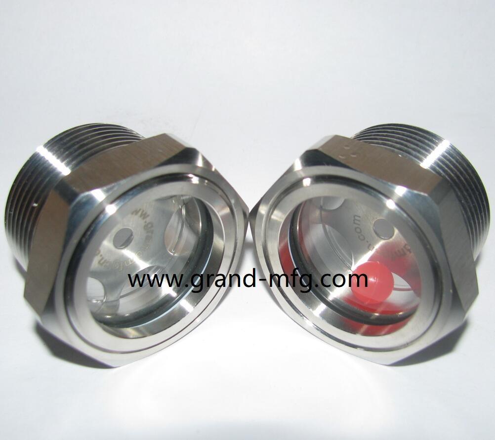 STAINLESS STEEL SS304 NPT OIL SIGHT GLASS