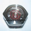 STAINLESS STEEL SS304 NPT OIL SIGHT GLASS