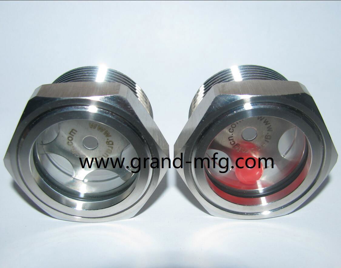 STAINLESS STEEL SS304 NPT OIL SIGHT GLASS