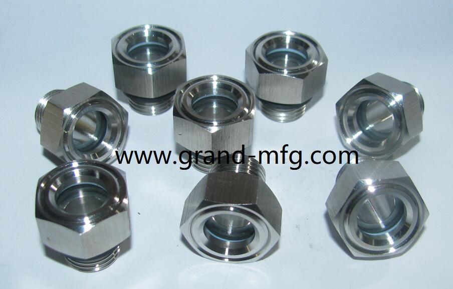 STAINLESS STEEL SS304 NPT OIL SIGHT GLASS