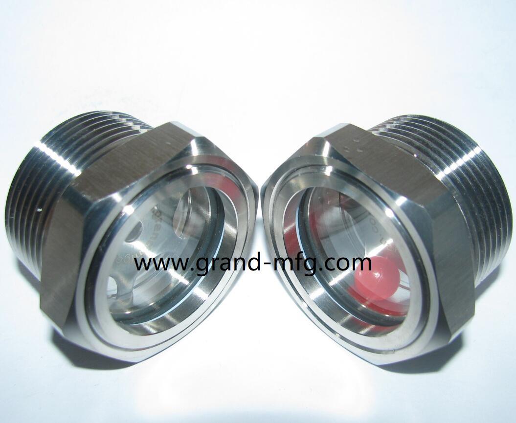 STAINLESS STEEL SS304 NPT OIL SIGHT GLASS