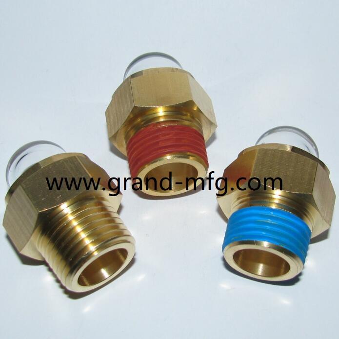 BRASS OIL SIGHT GLASS