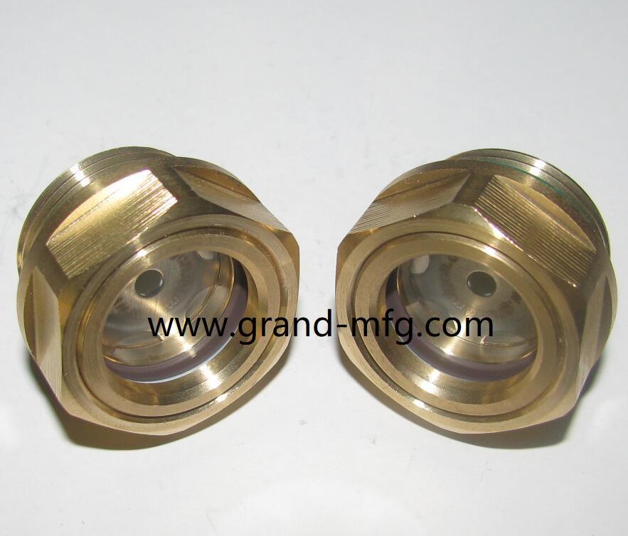 BRASS OIL SIGHT GLASS