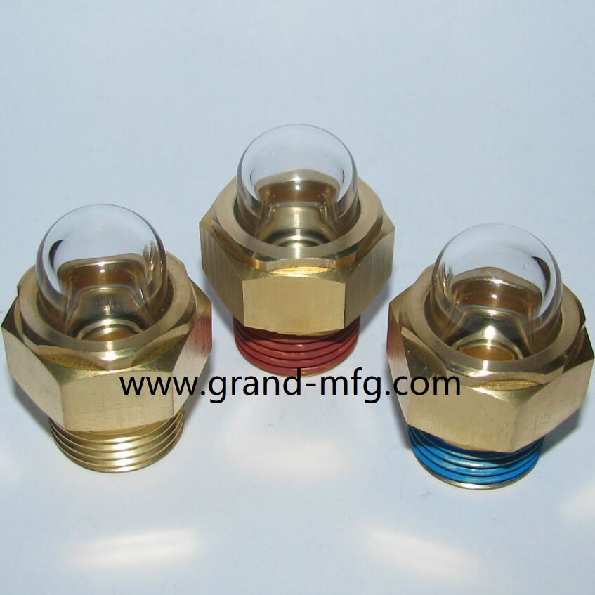 BRASS OIL SIGHT GLASS