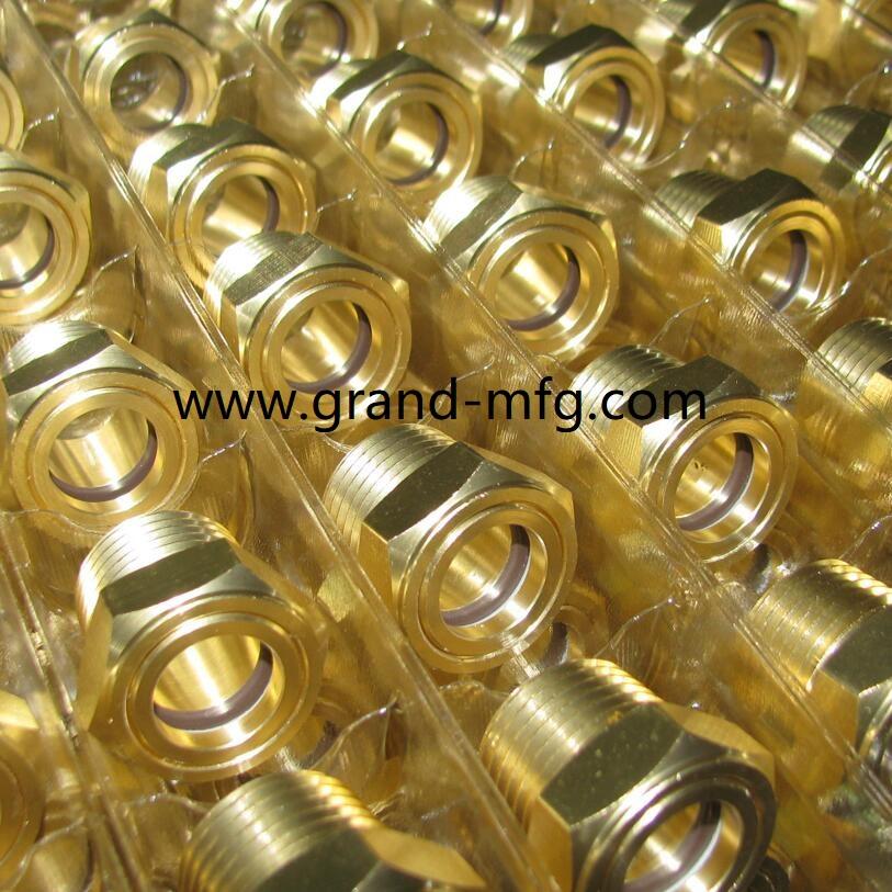 BRASS OIL SIGHT GLASS