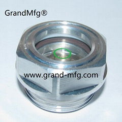 M16x1.5 油水分離器GrandMfg® 鋁油液視鏡油鏡