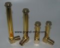 quality brass oil level gauge  indicators professional Ölschauglas supplierChina 12