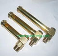 高品质黄铜铜管油液位器G1/4" 1/2"