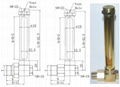 美製NPT1/2"銅管油標 15