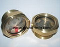 2 NPT Stainless Steel 304 Viewports Bulls Eye Oil level sight glass 