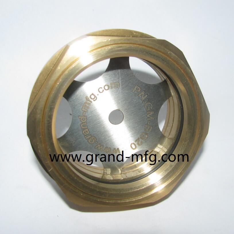 BRASS OIL SIGHT GLASS