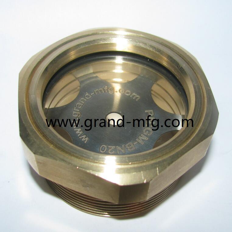 BRASS OIL SIGHT GLASS