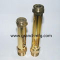 Brass tubuar Vented Oil level Gages indicator gauges 15