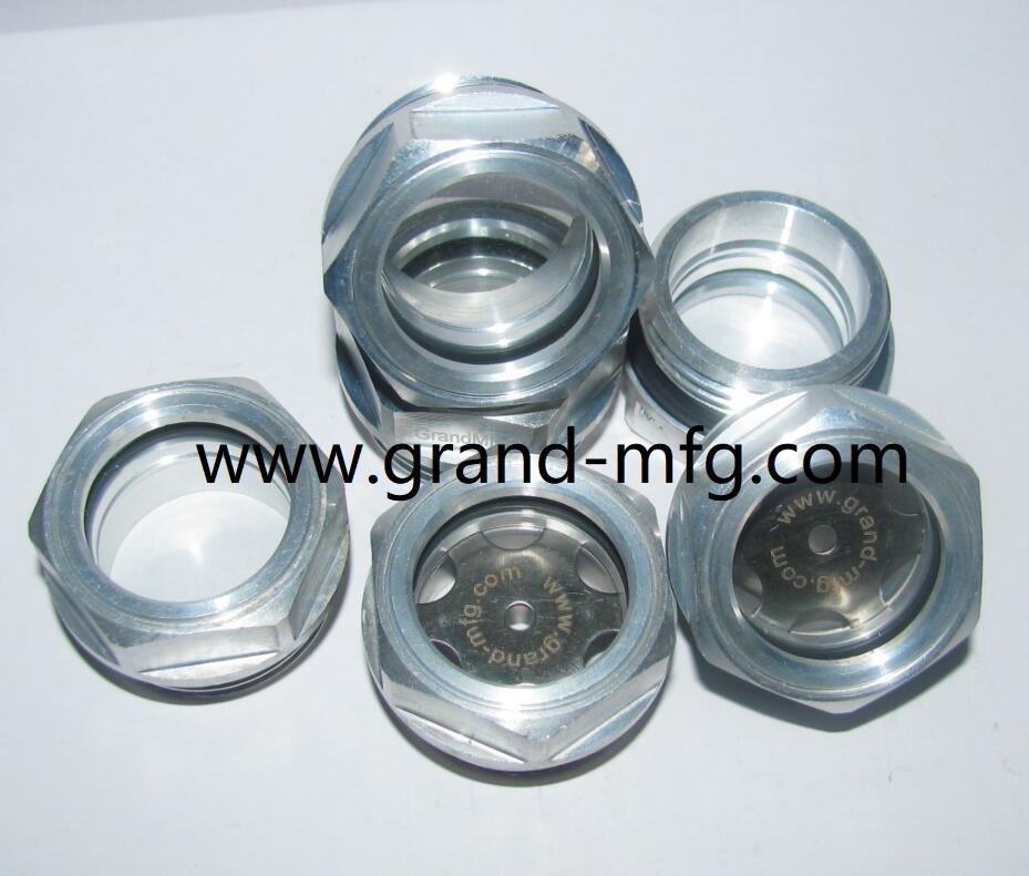 ALUMINUM OIL SIGHT GLASS