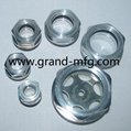 英空壓機制螺紋BSP G3/4寸GrandMfg®六角鋁油位器油標液位觀察鏡油鏡