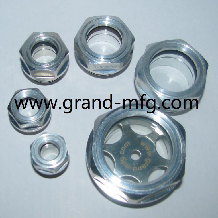 工程机械设备罗茨风机GrandMfg®铝油液位视镜1/2英寸 3