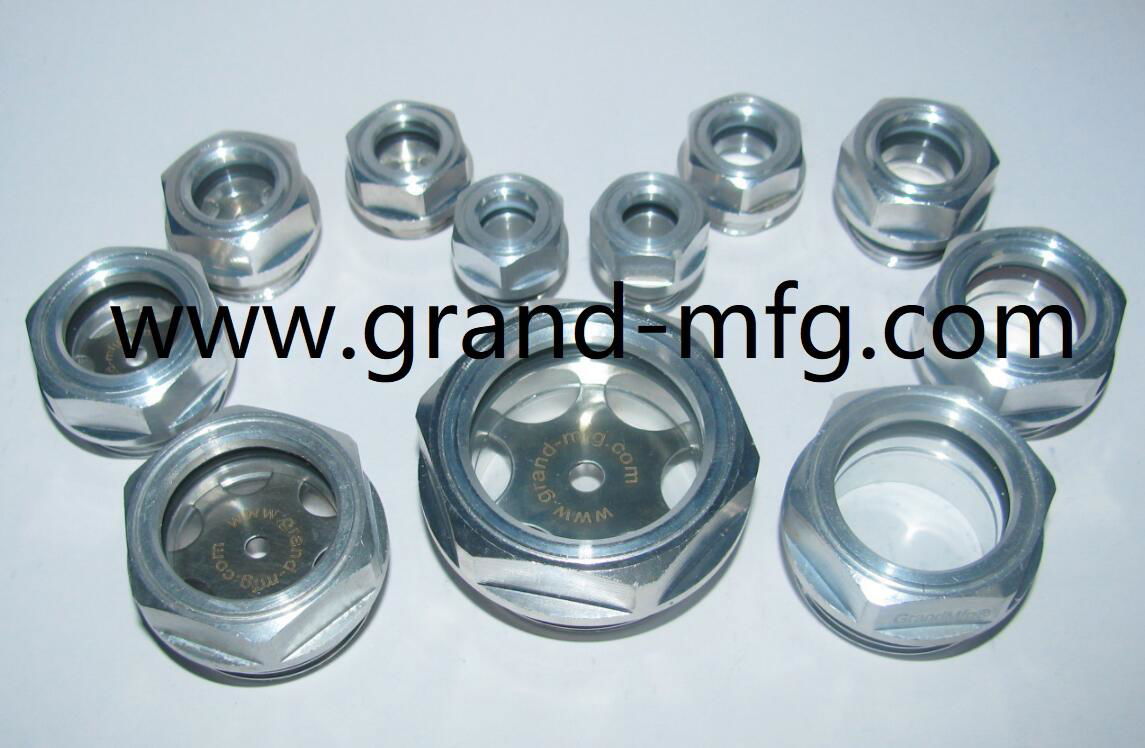 热交换散热器GrandMfg® 铝液位镜不锈钢油镜黄铜油镜液位器油位器G3/4" 2