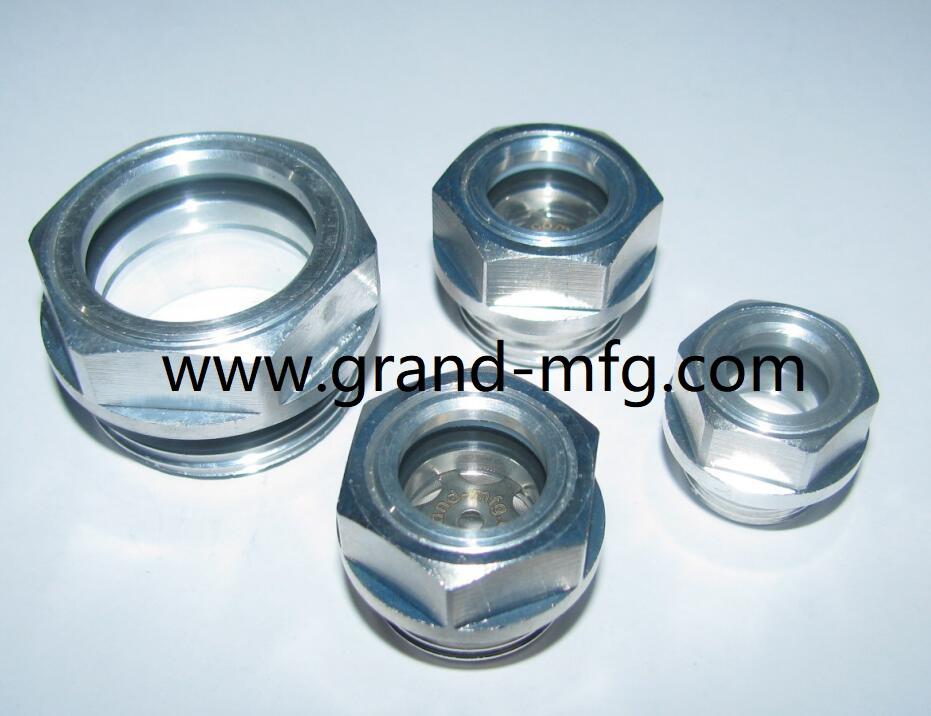 ALUMINUM OIL SIGHT GLASS