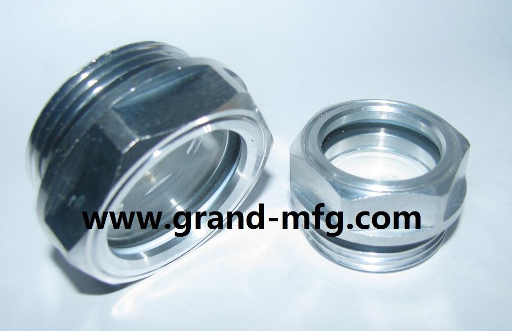 ALUMINUM OIL SIGHT GLASS