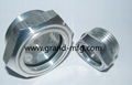 ALUMINUM OIL SIGHT GLASS