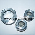 ALUMINUM OIL SIGHT GLASS