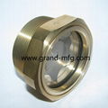 BRASS OIL SIGHT GLASS