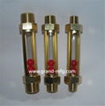 Male thread and Female thread Brass tube flow indicator 