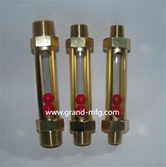 Male thread and Female thread Brass tube flow indicator