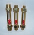 Male thread and Female thread Brass tube flow indicator 