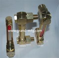 Male thread and Female thread Brass tube flow indicator 