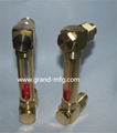 Male thread and Female thread Brass tube flow indicator 