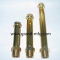 GrandMfg® Brass 1 Inch NPT GM-HDN10 dome Brass oil glass sights flow indicators 13